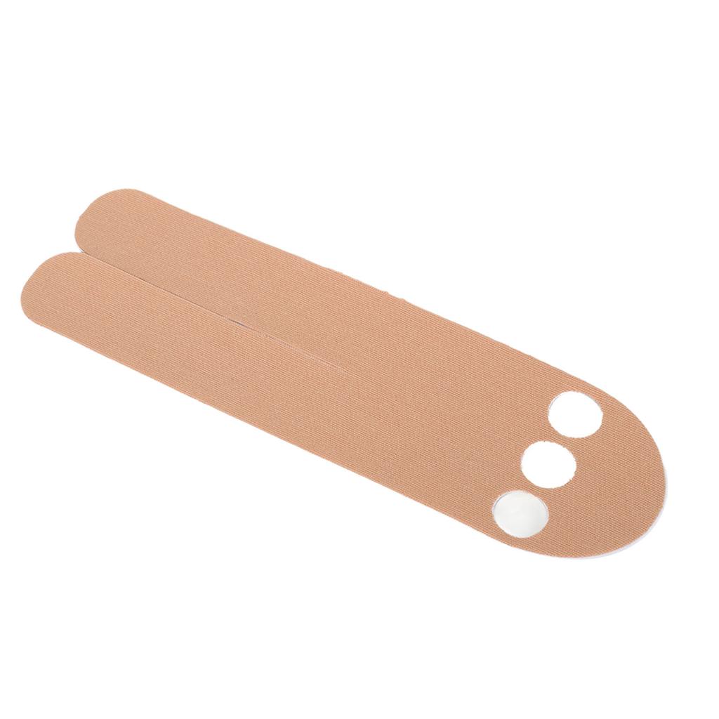 4PCS Precut Sports Tape High Tensile Strength Flexibility Effective Support Sweat Resistance Lightweight for Gym Fitness