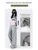 Lace Mesh Patchwork Drawstring Women's Wide-Leg Pants - Spring Comfort, Lazy Style, Versatile & Trendy Sweatpants.