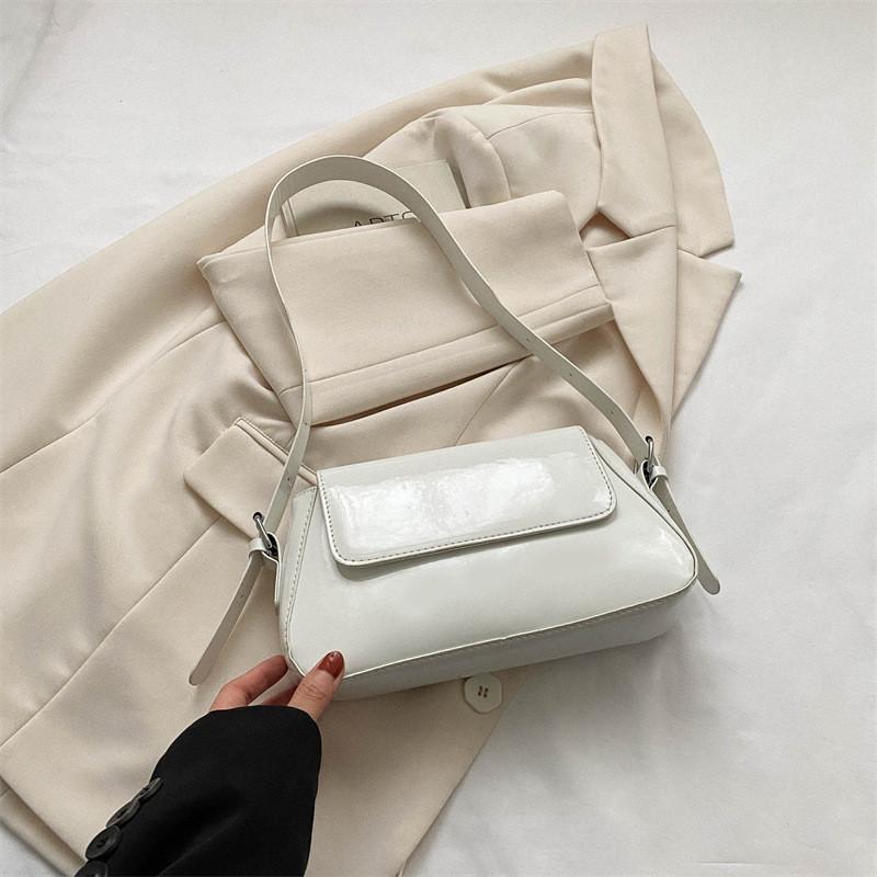 Trendy Pu Leather Small Shoulder Bag For Women 2023 Stylish Casual Crossbody