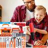 Pretend Tools Kit Kids 42PCS Set Play Repair Tool Set Plastic Construction Toys with Screwdrivers for Toddler Boys Girls Child
