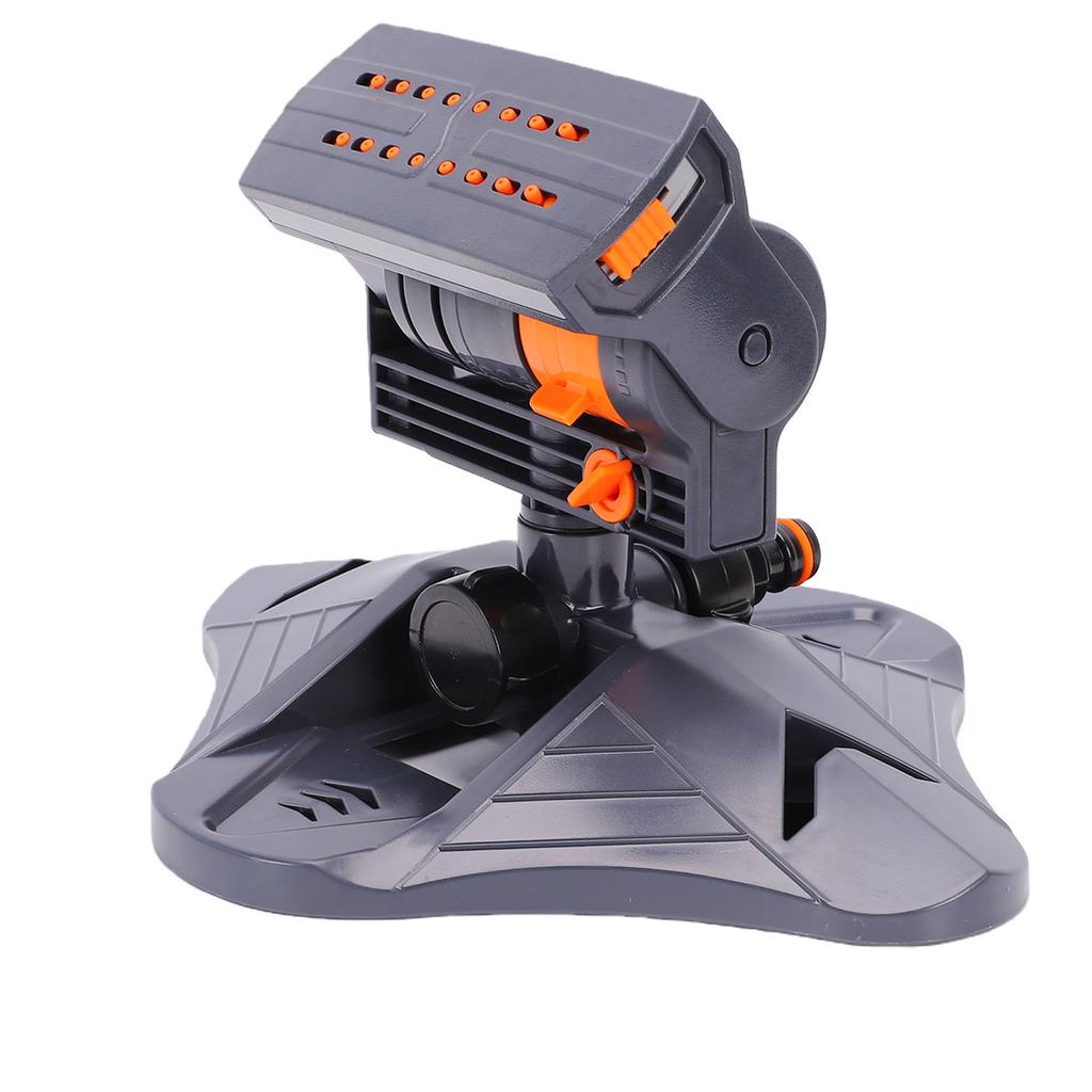 Oscillating Sprinkler 16 Nozzles 360 Degree Auto Rotating Adjustable Sprinkler for Yard Lawn Greenhouse Vegetable Garden