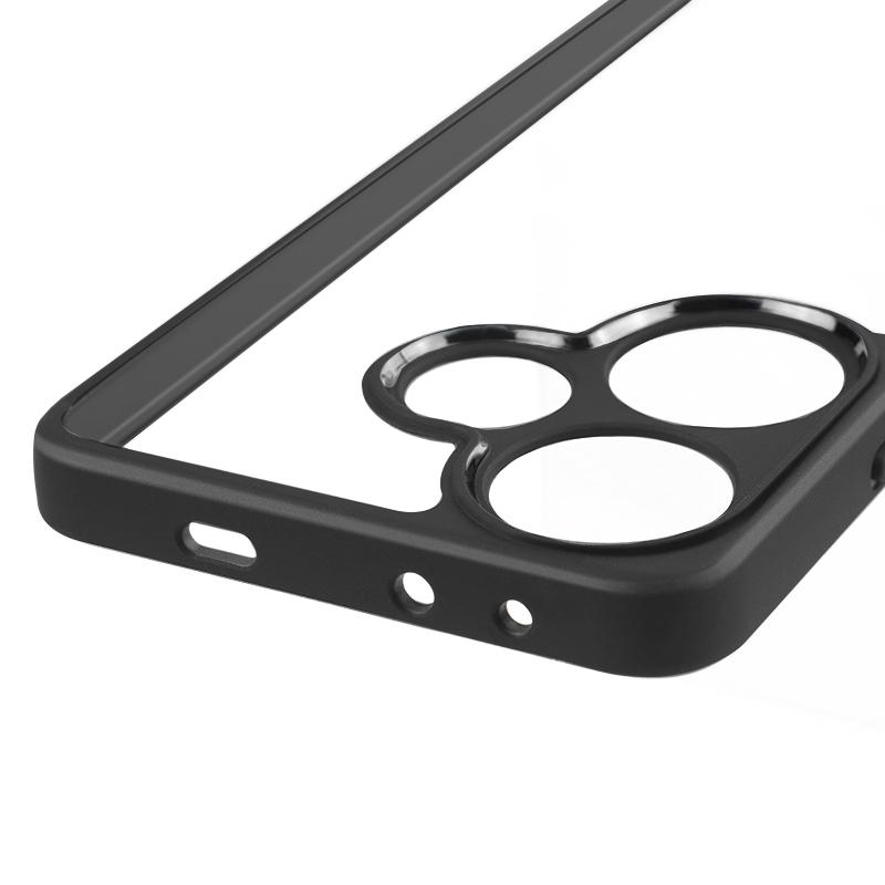 For Xiaomi Redmi Turbo 3 5G/Poco F6 5G Clear Case TPU+PC Protective Phone Cover