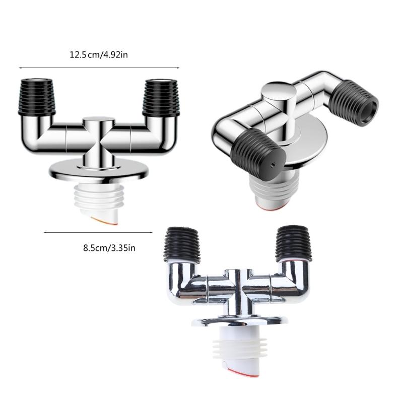 Washing Machine Floor Drain Adapter Tees Joint AntiOverflow Sewer Elbow Pipe Connector Bathroom Accessories Enduring