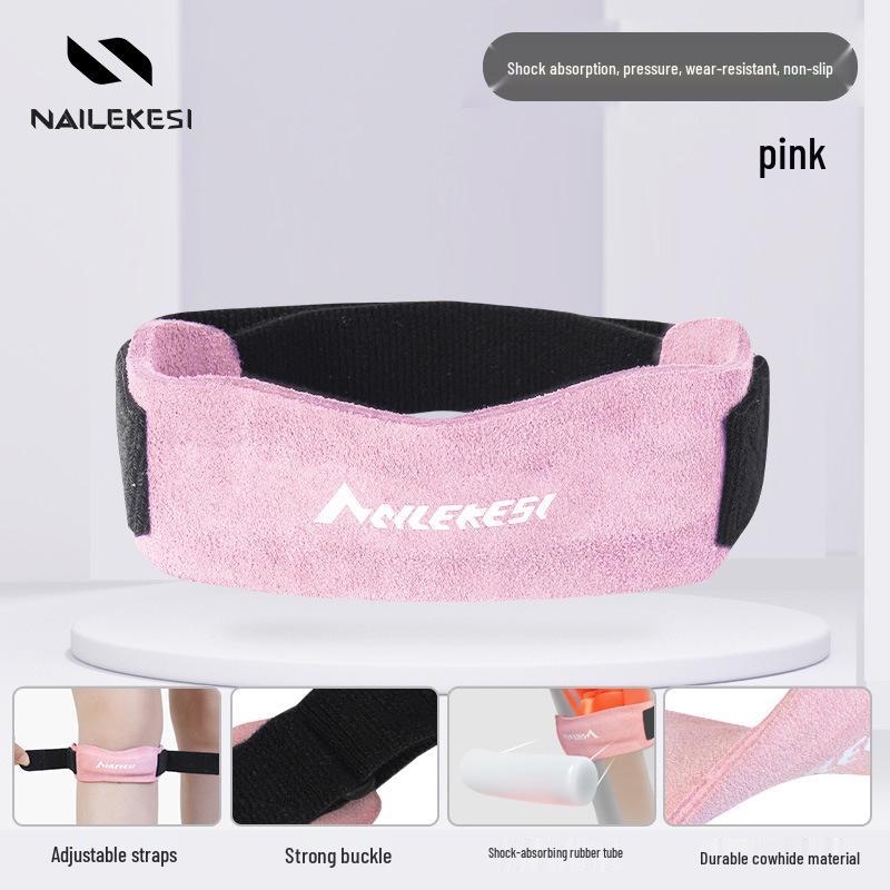 Patella Strap Meniscus Knee Support Compression Sleeve for Running & Jump Rope - Unisex Shock Absorption Protective Gear for Sports