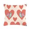 Easter Bunny Linen Pillowcase Home Sofa Cushion Cover