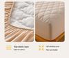 Waterproof Solid Color Quilted Bed Sheet - Thickened, Urine-Proof Mattress Protector