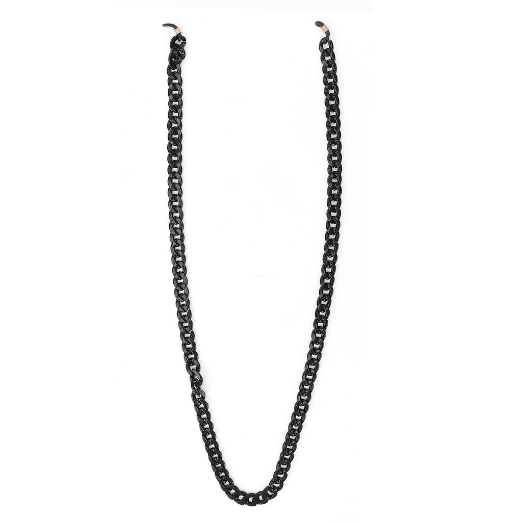 Acrylic Eyeglass Chain Glasses Chain Holder AntiSlip Sunglass Strap String Black