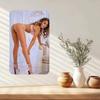 Vintage Metal Tin Sign Sexy Woman Art Modern Home Decor Gift
