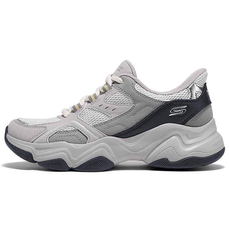 Skechers Slip-Ins Comfortable Versatile Sports Shoes Women Sneakers Gray 117686-GYMT 35