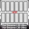 For Dreame L20 Ultra / L30 Ultra / X20 Pro Robot Vacuum Parts Main Side Brush HEPA Filter Mop Pad Dust Bag Spare Accessories