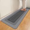 Kitchen Floor Mat Waterproof No-Slip Bathroom Absorbent Bath Mat Quick Dry Floor Mat Floor Mat Toilet Door Mat