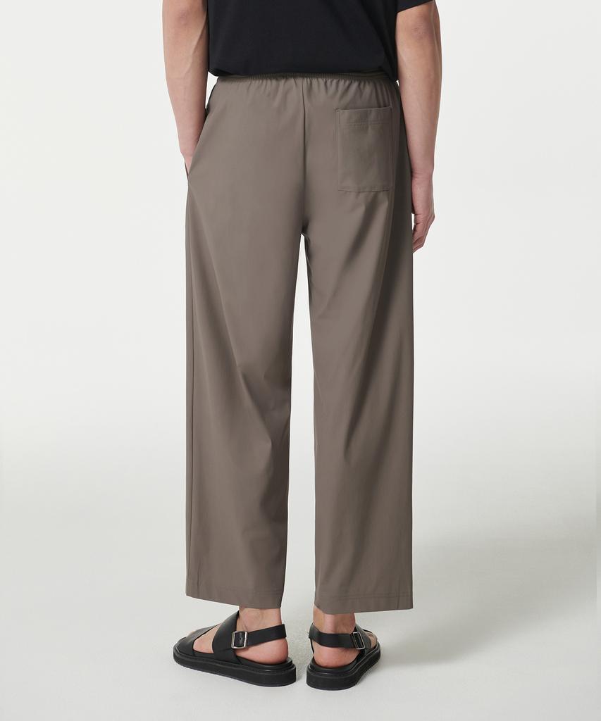 Musinsa Standard Cooling Loose Tapered Elastic Waist Pants [Dusty Beige]