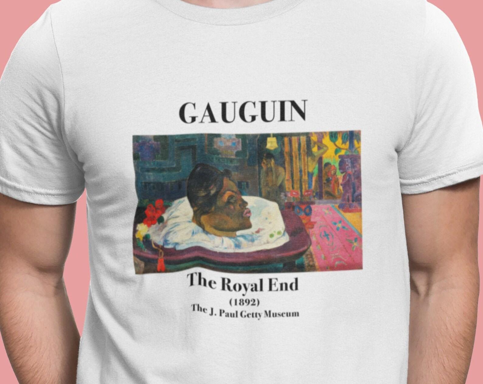 Paul Gauguin T-Shirt: The Royal End (Arii Matamoe) Vintage Art Tee XL