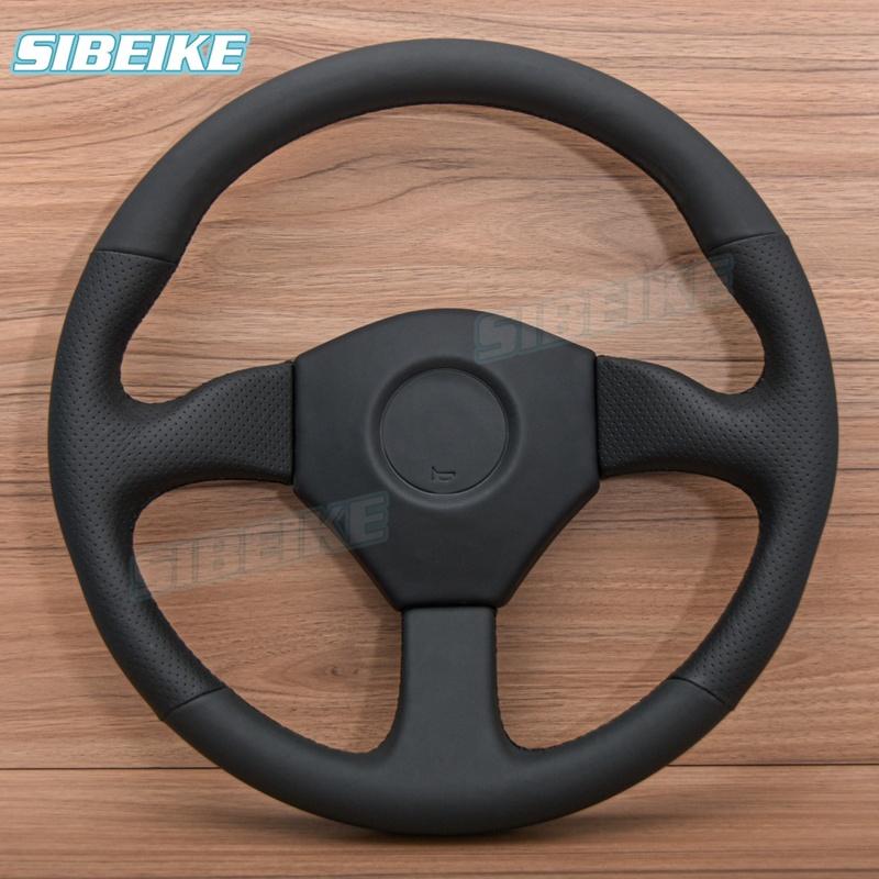 JDM Competition Leather Steering Wheel Universal 14inch Racing Sports Steering Wheel