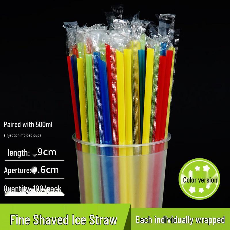 

Food-Grade Disposable Plastic Boba Straws