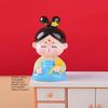 Tang Dynasty Women Creative Decorative Piece - Wealthy Woman - Ancient Style - Cute Home Office Desk Decoration - Resin Small Decorative Piece
