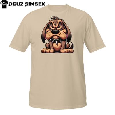 Mad Dog Shirt – Humorvolles Wütendes Cartoon Hunde Tier Design