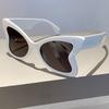 Oversized Butterfly Shape Sunglasses  New Arrival Stylish Vintage Multicolor Shades Trendy Brand Design Women Eyewear