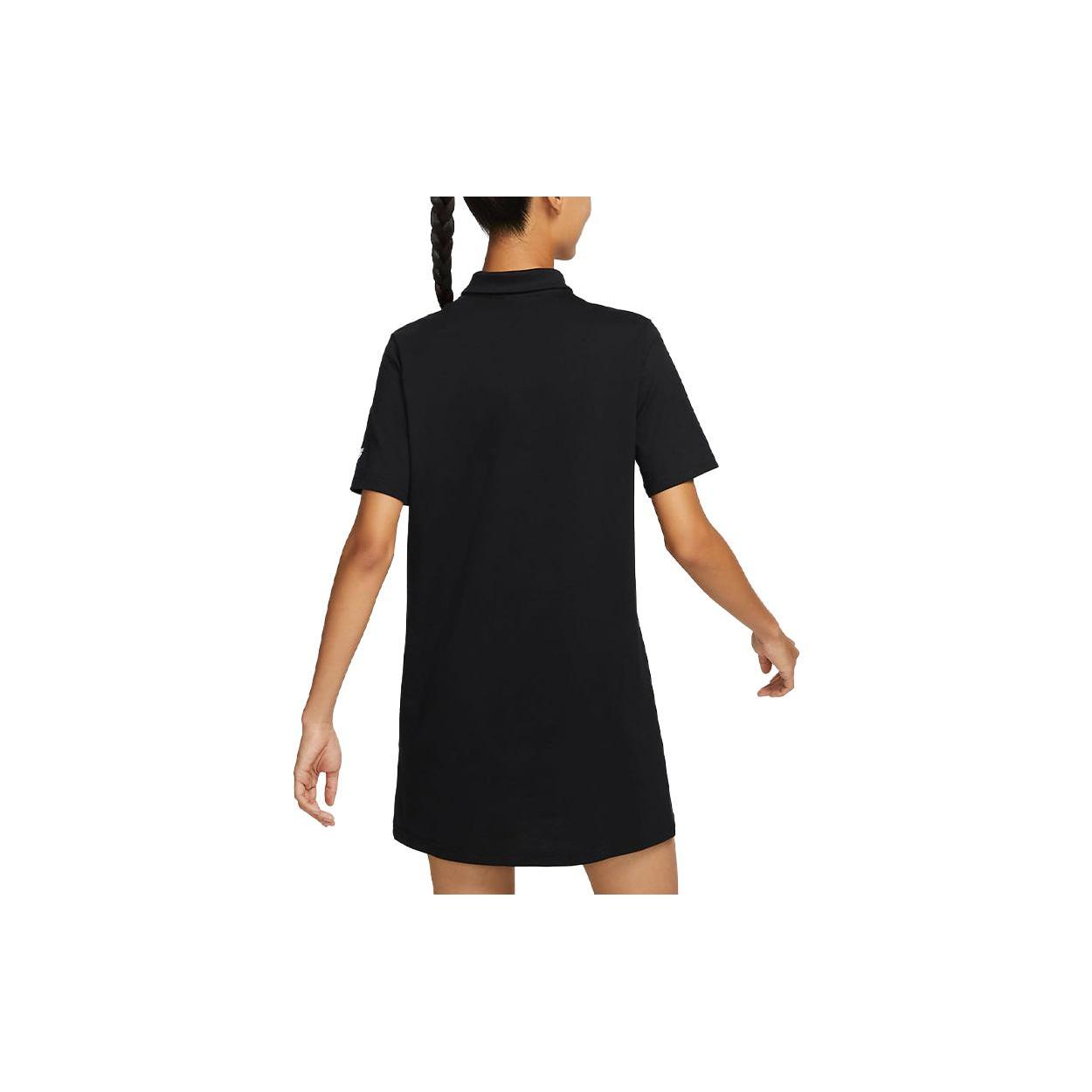 

New Nike Short Sleeved Dresses Women s Black FQ7010-010 S