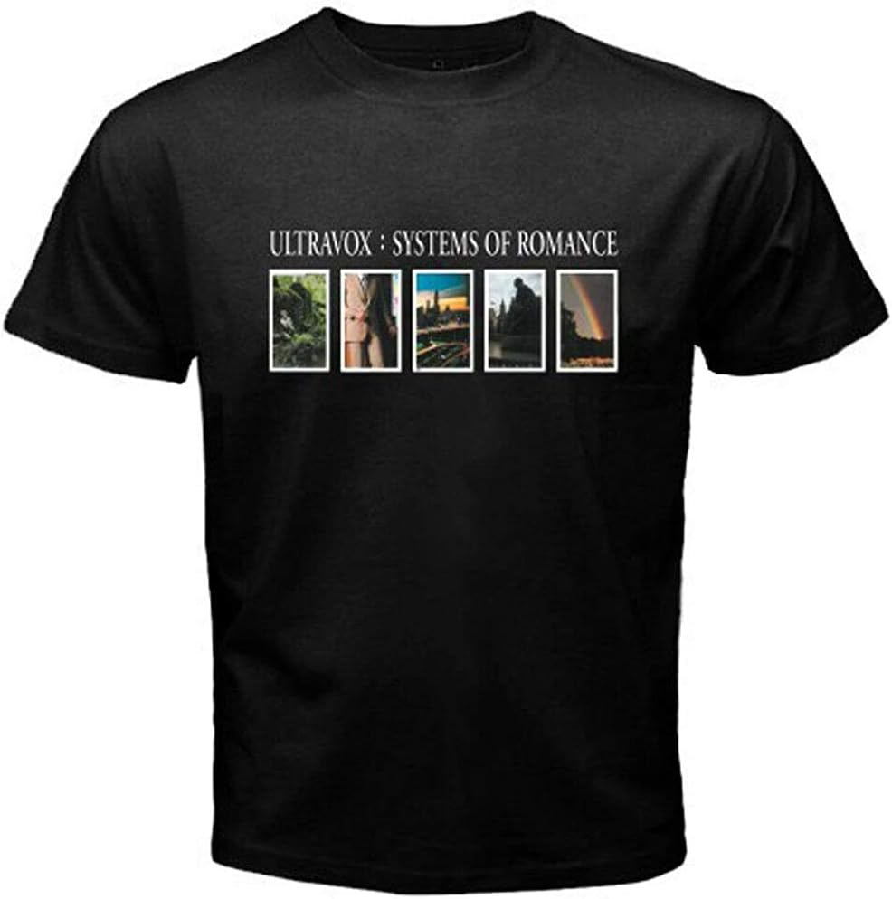 Helling Ultravox Systems Romance Punkmen S T-Shirt Size S-3Xl XXL чёрный