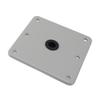 Aluminum Alloy Boat Seat Base, High Strength and Lightweight, with 3/4 Inch Pin Post Sockets, Fits Most Boat Seats, Gray