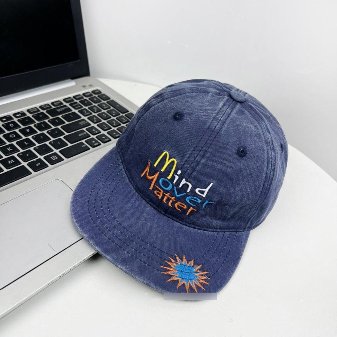 

Хип-хоп блогер новая ретро старая цементно-серая кепка с плоским козырьком женская хип-хоп рэп трендовая мужская бейсболка M（56-58cm）