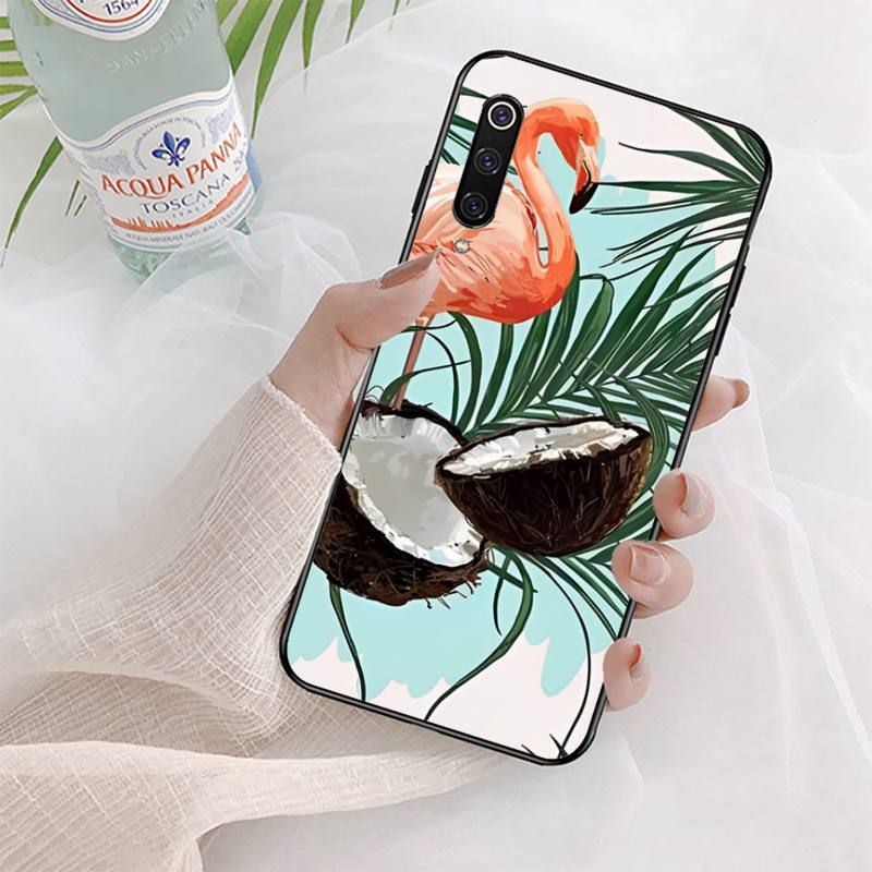 Summer Coconut Phone Case for Xiaomi Mi 5 6 8 9 10 Lite Pro SE Mix 2s 3 F1 Max2 3