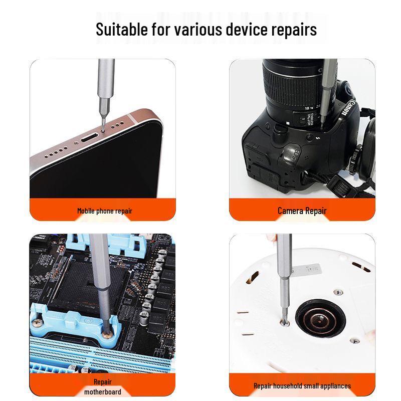 115-in-1 Magnetisches Präzisionsschraubendreher-Set mit Torx-Bits hoher Härte