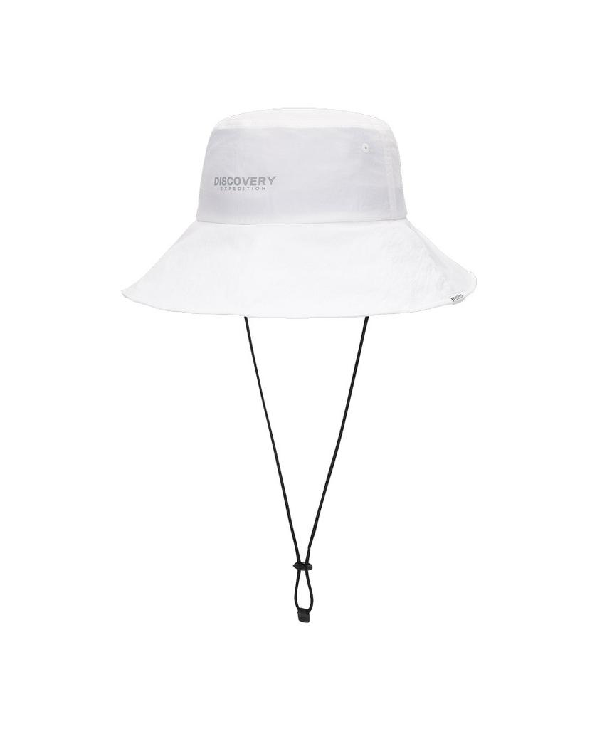 DISCOVERY EXPEDITION Wide Drop Brim Hat (White)