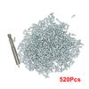 520Pcs Auto Reifen Bolzen Schraube Schnee Reifen Bolzen Spikes Rad Reifen Schnee Ketten Bolzen für Auto