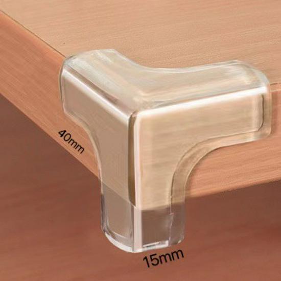 Child-Safe Silicone Corner Protectors for Glass Tables and Chairs