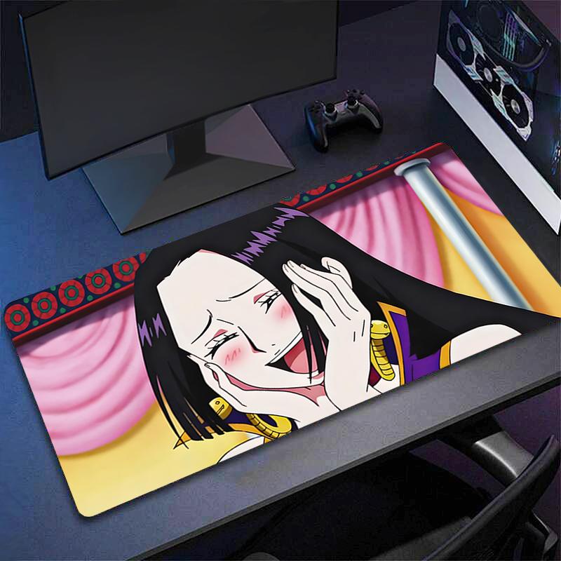 Large Gaming Mousepad OOnes PPiece Boa Hancock Mouse Pad Computer Mouse Mat Desk Pads Pc Multisize Keyboard Mats Table Rug