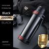 Thermos Kettle, Outdoor Large-Capacity Thermos Cup, Portable Car Water Bottle for Men and Women, Construction Site Household Anti-Fall Thermos Bottle