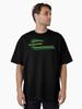 Cross Road Kwikasfuki - Seventies Green Oversized Unisex T-Shirt