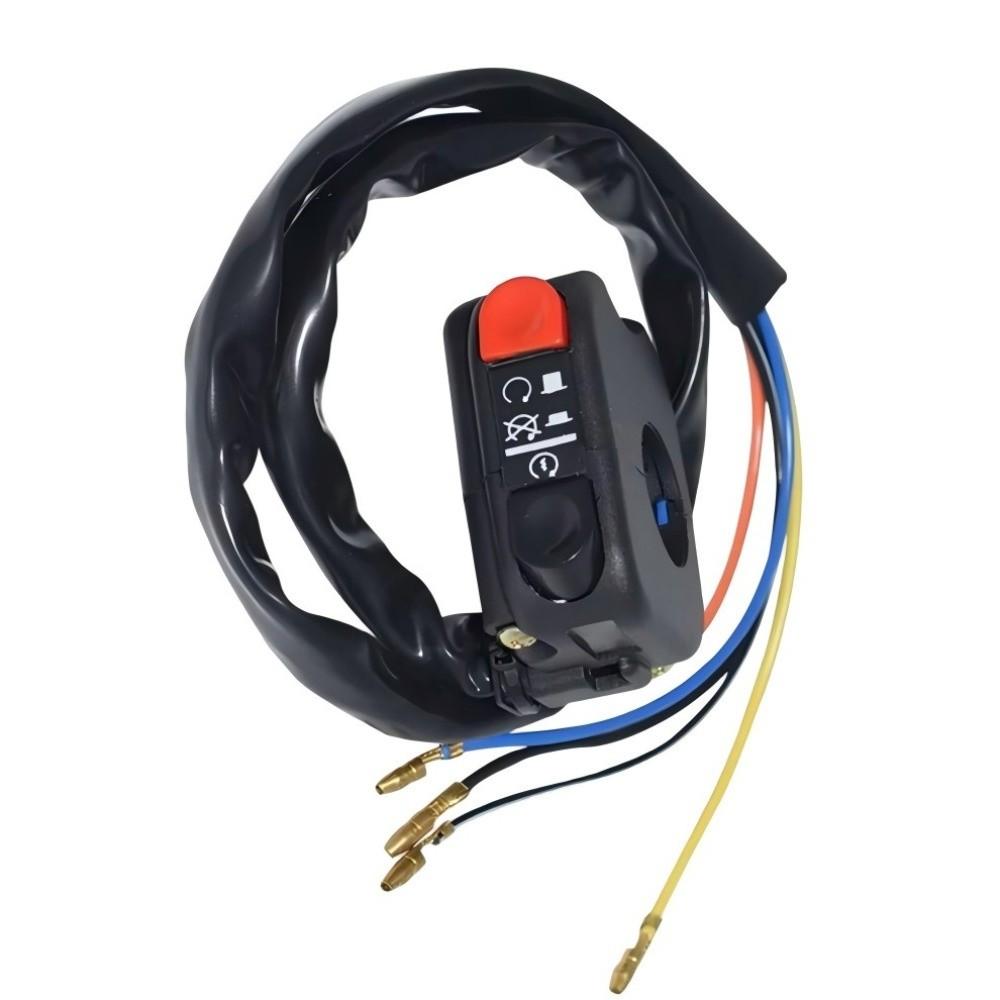 7/8 Inch Handlebar Mount Switch Start Stop Kill Function On Off Switch Button  For Motorcycle ATV