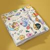 Cat Grooming Wrap Self-Adherent Cat Swaddle Burrito Wrap Anti-Bite Anti-Scratch Anti-Escape for Medicine Nail Clipping Pet Tool