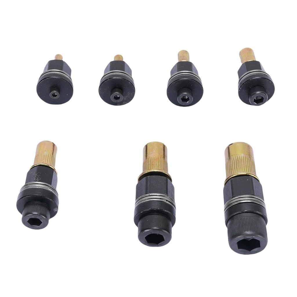 Rivet Nut Tool Set Hand Rivet Nut Tool Kit Nutsert Tool Kit with 7 Standard Sizes M3- for Furniture Automotive Industrial Construction