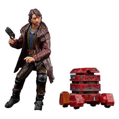Star Wars The Black Series Cassian Andor & B2EMO 6-Inch Scale Action Figure Set by Hasbro A Pulse Con Exclusive F5537 Multicolored Collectable Ages 4