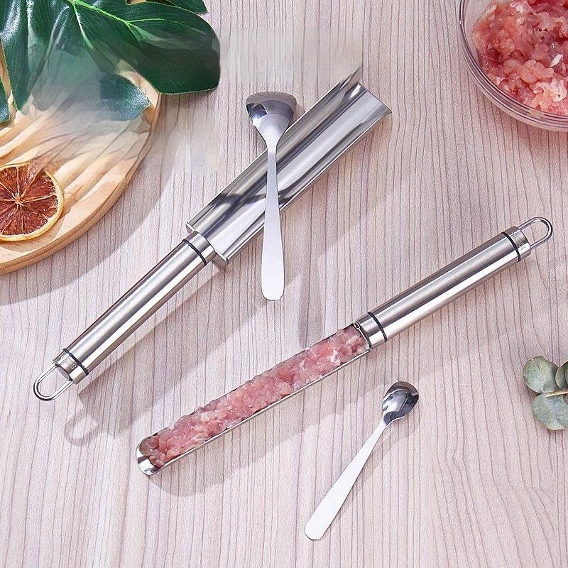 Fleischbällchenmaschine, Kochen, hausgemachte Werkzeuge, Topf, Tofu-Ballform, Fischbällchen, Fleischbällchen, Reisbällchen, Herstellung von Küchenhelfern