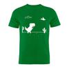 T-shirt Unisexe 100% Coton Dinosaure Chrome Ordinateur Hors Ligne Codeur Développeur Tee Artwork Drôle