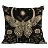 New Imitation 3d Butterfly Printed Pillowcase Retro Home Sofa Cushion Pillowcase Decoration