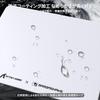 ATTACK SHARK CM05SE Vidro para Jogos 410 x 310 x 5mm Grande Temperado Esports 9H Durável Silencioso Estável Colmeia PU CNC Arredondado para Jogadores de PC Branco