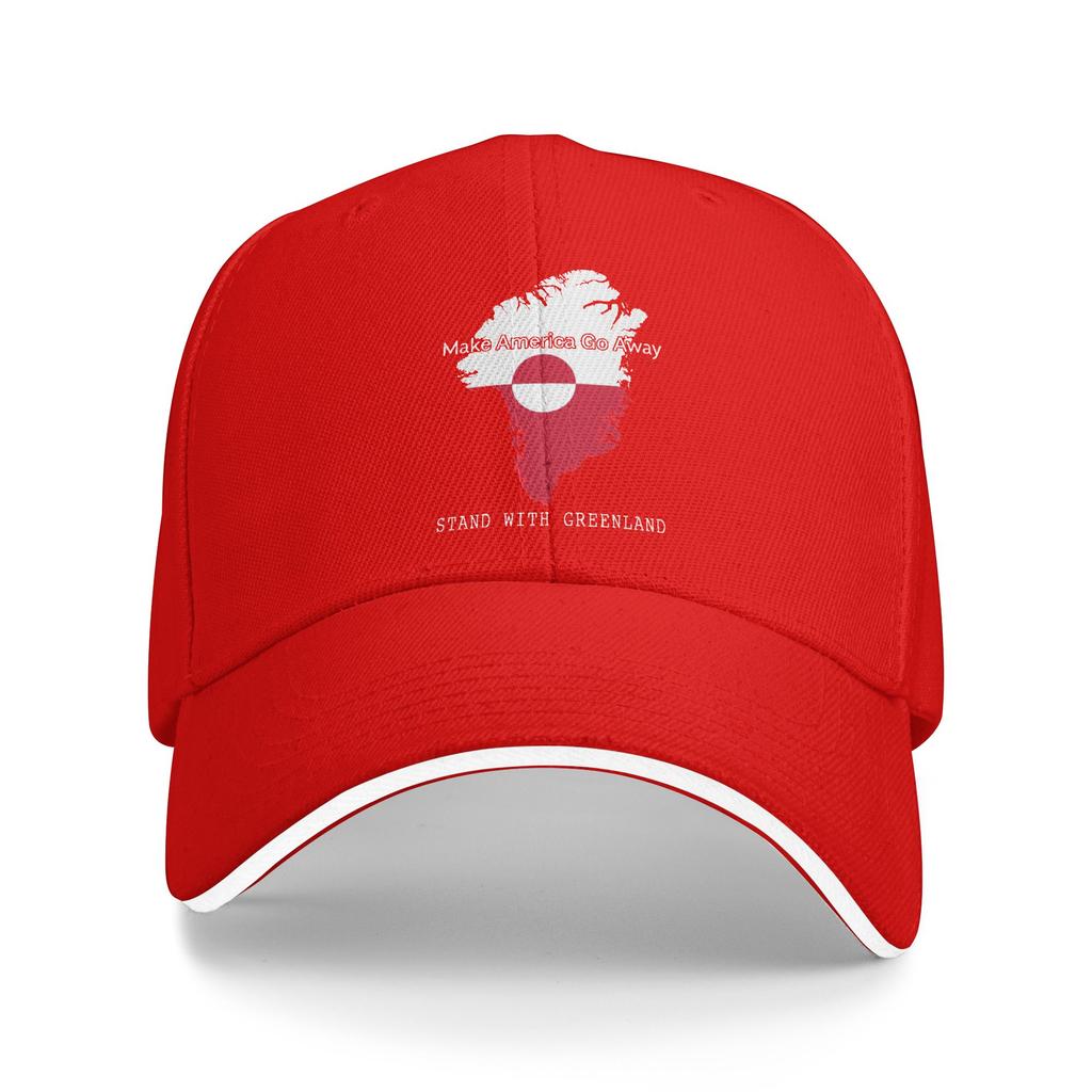Summer Make America Go Away Greenland Suppport Baseball Cap Sun Hip Hop Hats Men Women Sunscreen Baseball Caps