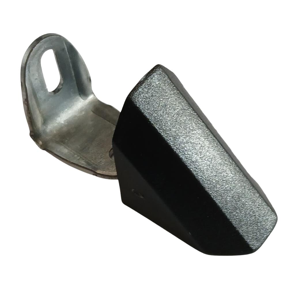 Komandorek Furniture Angle, Metal Bracket + Slant Cover, BLACK 50 PCS