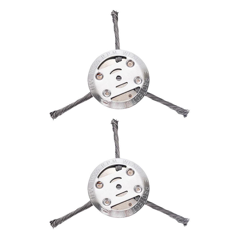 Lawn Mower Head Weed Eater Adapters Kit Weed Eater Trimmer Head Brush Cutter Steel Head for Electric String Trimmer Weed Eater