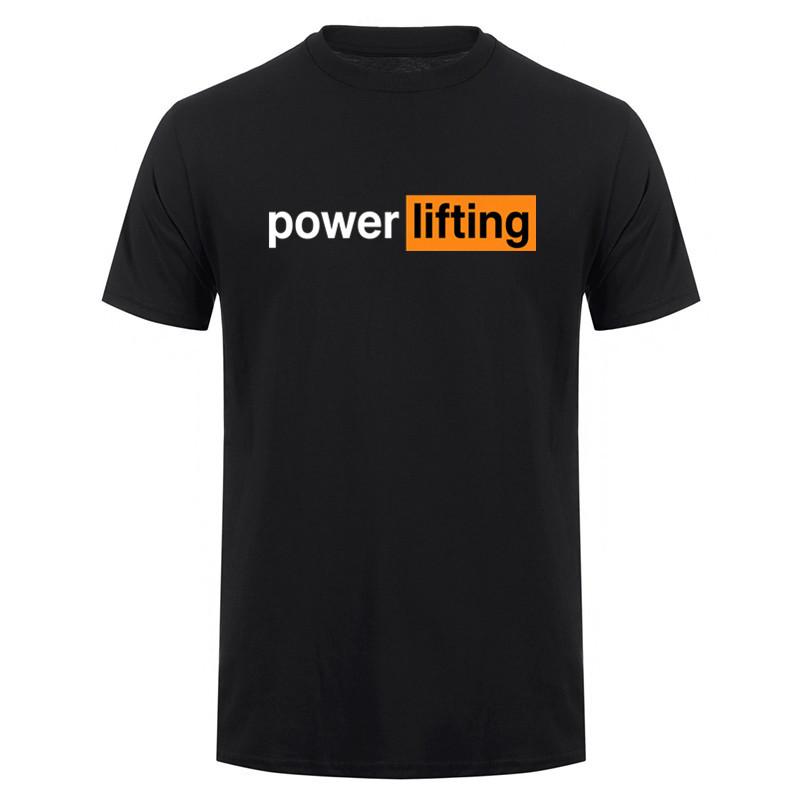Gym Powerlifting Sports T Shirts Summer Style Barbell Workout Weight Training Streetwear Short Sleeve Gifts Tshirt Unisex DY