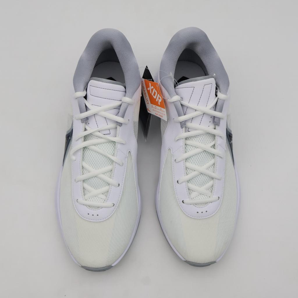 FJ7807-102 Nike Giannis Freak 6 White Black Wolf Grey (Men's)