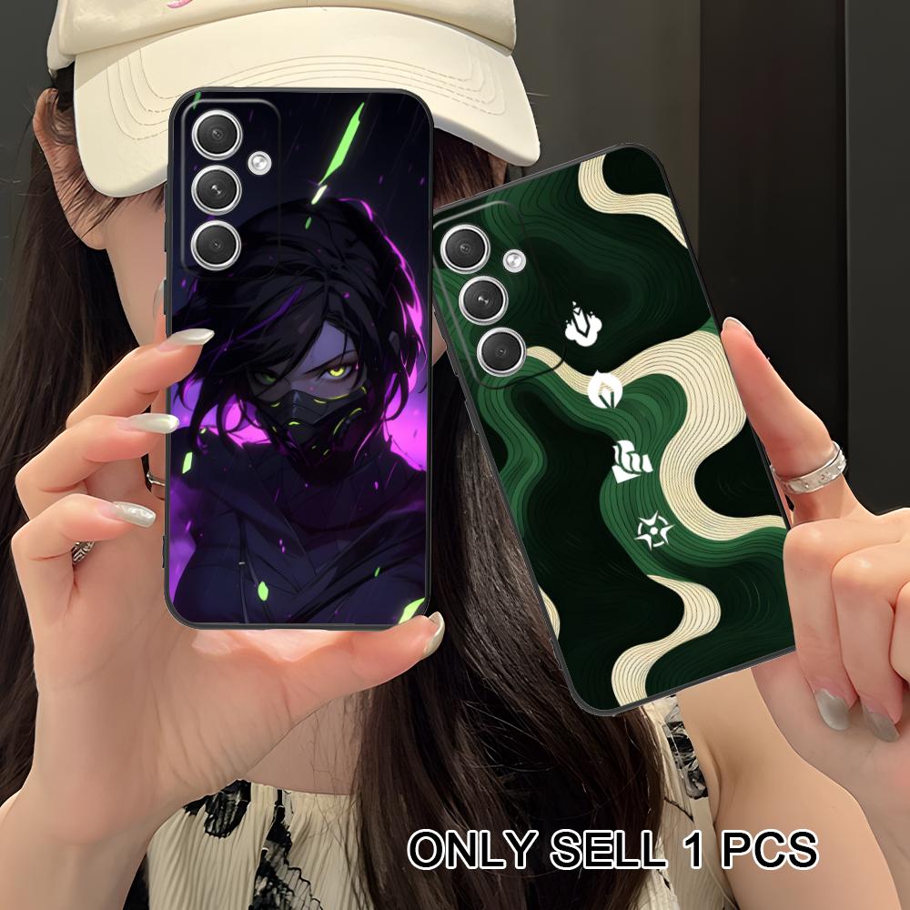 Valo Viper Phone Case for Samsung Galaxy S26 S25 S24 S23 S22 S21 S20 Note20 Plus FE Ultra Soft TPU Shockproof Cover