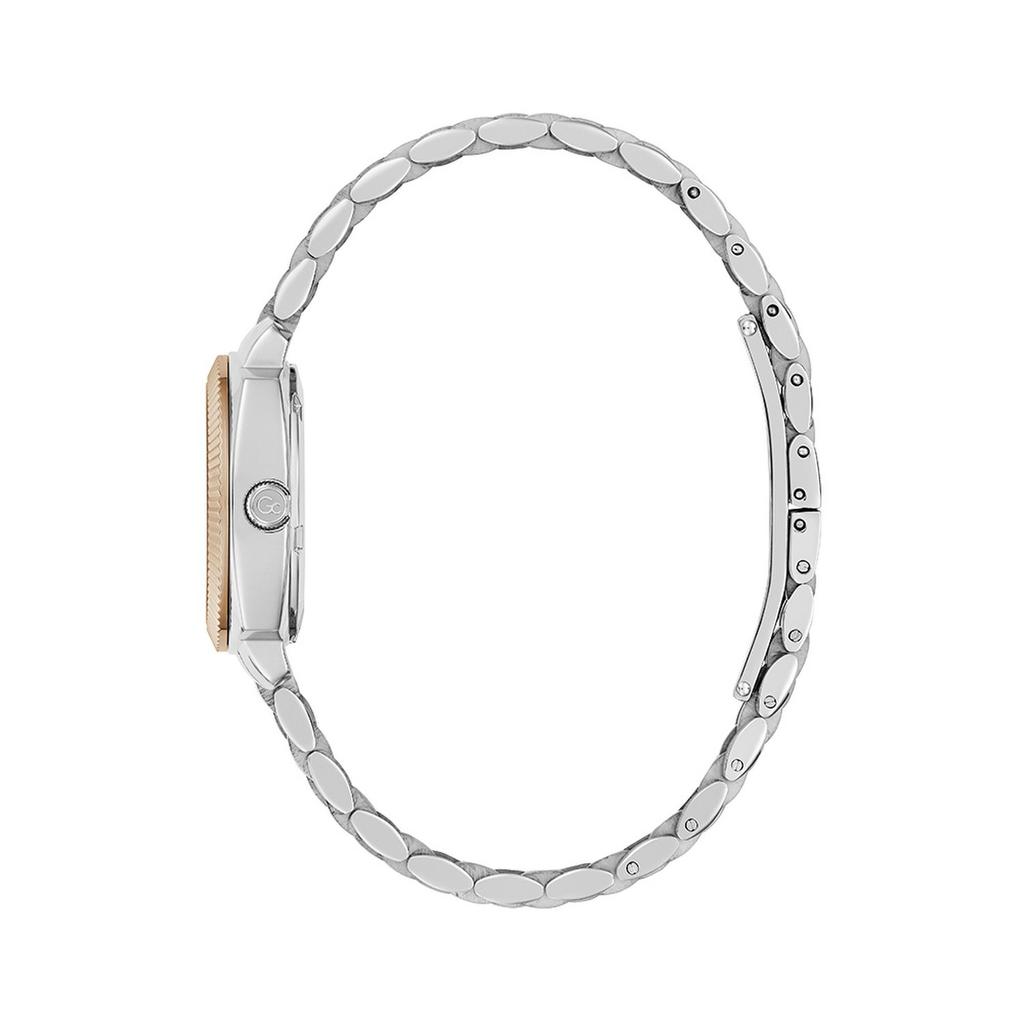 [Gc] Silver Rose Gold Flare Cushion Mini (Z73002L1) Women's Watch