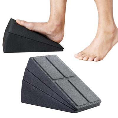3-teiliges Yoga-Schrägbrett, Kniebeugen-Keil, verstellbar, rutschfest, Yoga-Keil, schräges Kniebeugen-Brett, Festigkeits-Fußbahre-Zubehör